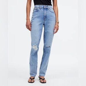 Madewell The Perfect Vintage Jean High Rise Distressed